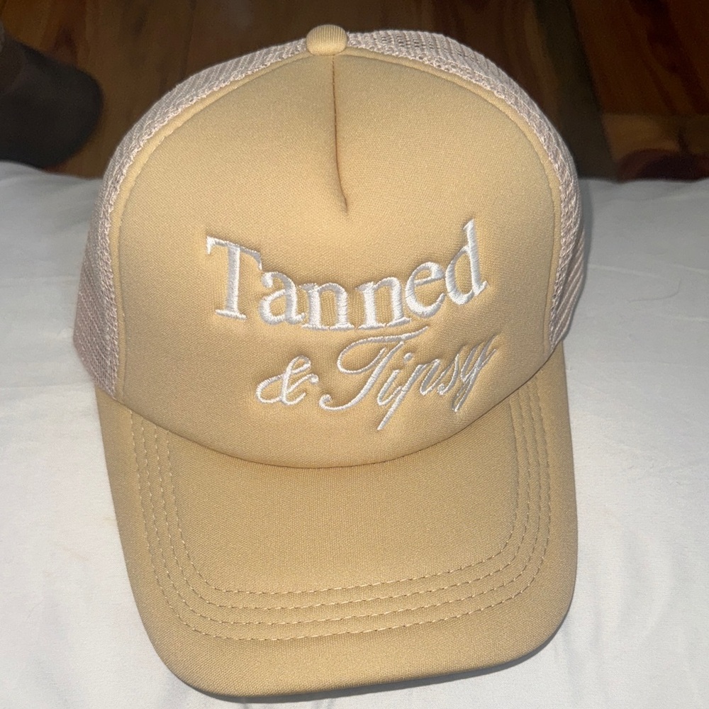 Tanned & tipsy trucker hat